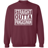 Straight Outta Pangasinan Unisex Crewneck Pullover Sweatshirt